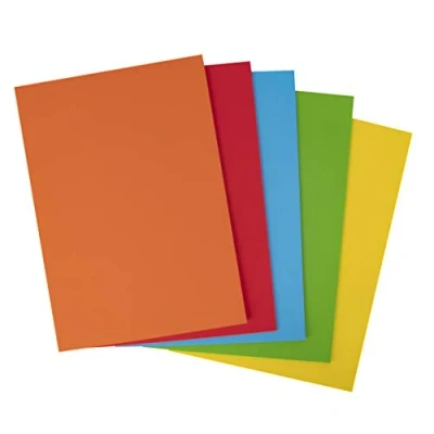 Imagen de APLI 15117 Cartulinas colores 170 g, Surtidode intensos, A4, pack de 50 hojas
