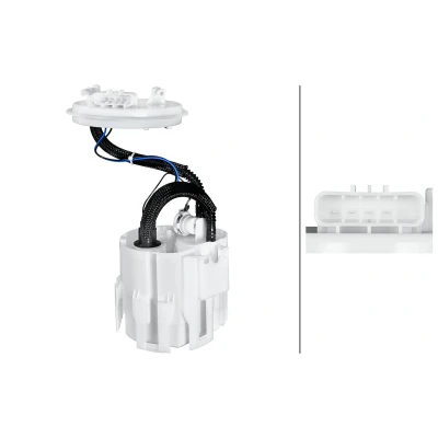 Imagen de HELLA 8TF 358 305 231 Unidad de alimentación combustible con sensor nivel, juntas eléctrico Gasolina OPEL: Meriva A