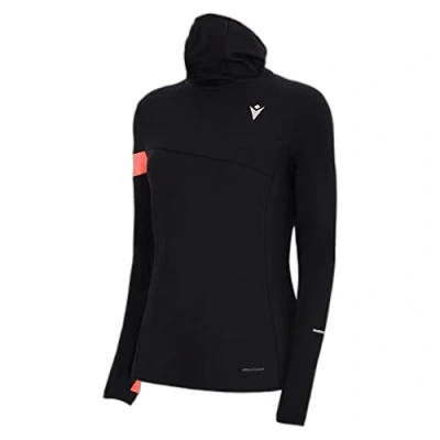 Imagen de Macron Run Fcc Blondie High Neck Top Woman Blk/Ncor Camiseta Running, Negro, S para Mujer