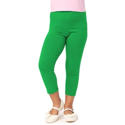 Imagen de Merry Style Leggins 3/4 para Niñas Mallas Capri Pantalones Piratas Ropa Infantil Deportiva Niña Verano y Primavera MS10 226 (Verde,152)