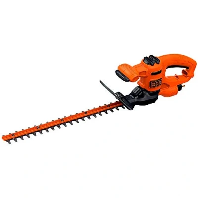 Imagen de Black+Decker BEHT201 QS Cortasetos, 420 W, 45 cm/16 mm, Negro