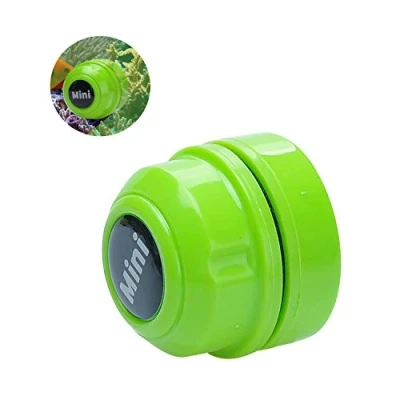 Imagen de mini cepillo magnético para tanque de peces, limpiador acuario, vidrio imán portátil duradero, limpieza peces y eliminación algas (verde)