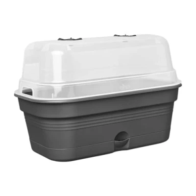 Imagen de Elho Green Basics Grow Tray Allin1 L Jardinera Negro Cultívalo Tú Mismo 23 x A 39 A15.2 cm