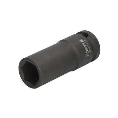 Imagen de Tomas de impacto 1&quot; 6 puntos TOPTUL 1/2 &quot; 19 mm kant lang