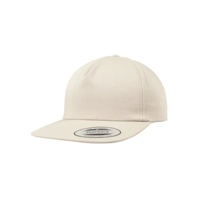 Imagen de Flexfit Unstructured 5PANEL Snapback Gorra, Talla: One Size, Beige