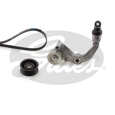 Imagen de GATES K096PK2403 Juego de correas trapeciales poli V ThermalPro AUDI: A4 B8 Avant, A5 Sportback, Berlina