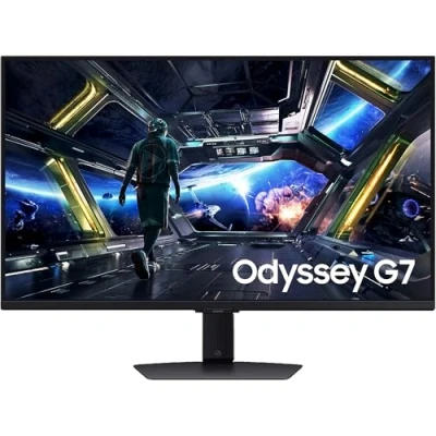 Imagen de Monitor gaming Samsung LS32DG702EUXEN, 32 &quot; UHD 4K, procesador NQM AI, 144 Hz, 1 ms, IPS, FreeSync Premium, Altura ajustable, Negro