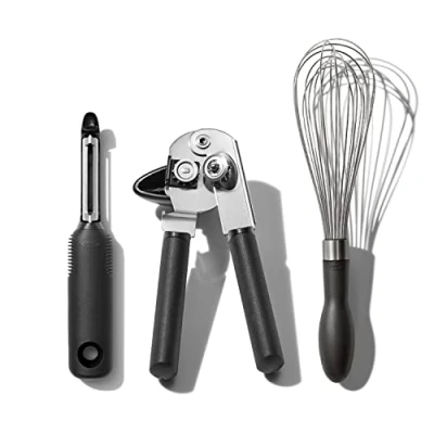 Imagen de OXO Good Grips, Juego de 3 utensilios cocina para uso diario