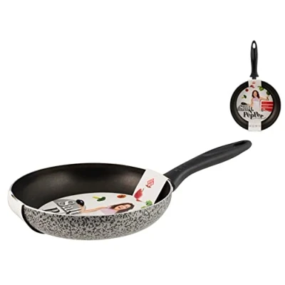 Imagen de HOME Salt Peper Sartén Antiadherente Saltpepper cm 24 Olla de cocción, Metal, Multicolor,