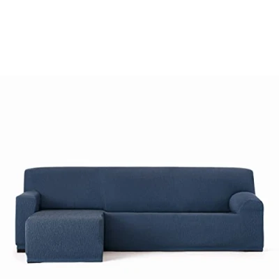 Imagen de Eysa Llion Funda de sofá, Lycra, Azul, Brazo Corto Izquierda