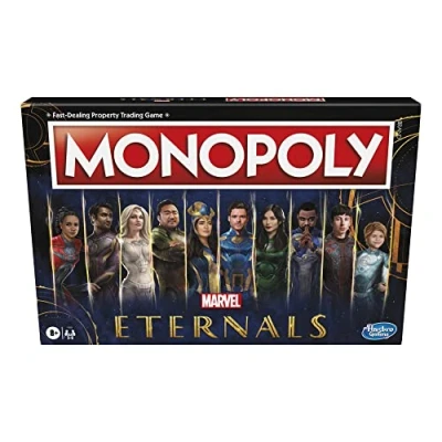 Imagen de MONOPOLY: Marvel Studios&#039; Eternals Edition Board Game for Fans, Kids Ages 8 and Up
