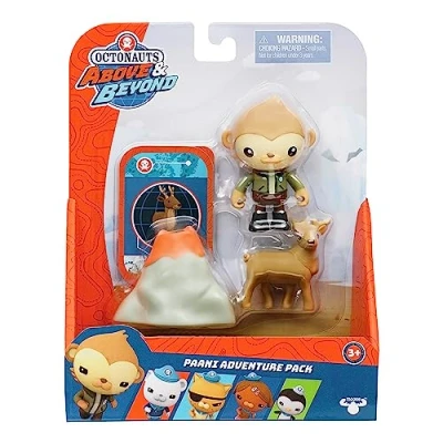 Imagen de Octonauts Above and Beyond Paani Adventure Pack Figura de juguete 7 cm con accesorios