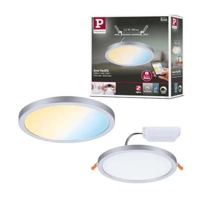 Imagen de Paulmann panel LED Aero ZigBee redondo cromo 17,5