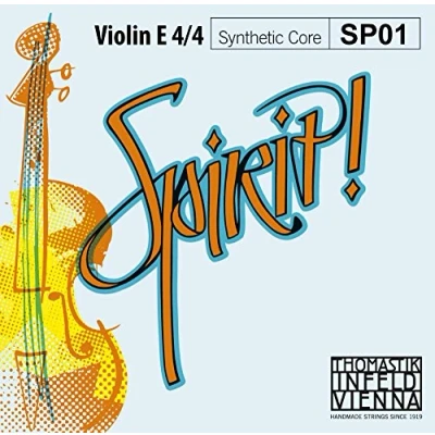 Imagen de Thomastik cuerda suelta para 4/4 violín spirit. mi núcleo de acero, plateada.