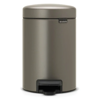 Imagen de Cubo De Basura Con Pedal Brabantia Newicon 3 L Platino
