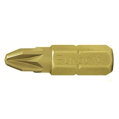 Imagen de Eurobit 2722 brocas para taladro (5 unidades), Amarillo, PZ2 x 25 mm