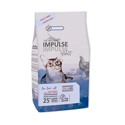 Imagen de IMPULSE Pienso para Gatos Adultos Natural Cat Adult 8 Kg