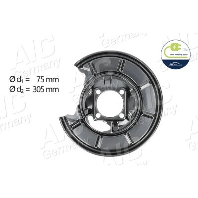 Imagen de AIC 55686 Chapa Protectora de Disco Freno Eje trasero, derecha MERCEDES BENZ: Clase B norauto, oscaro, mister auto