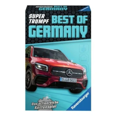 Imagen de Ravensburger Juego de Cartas Supertrumpf Best of Germany 20688, cuarteto y Triunfo para Aficionados a la tecnología Partir 7 años