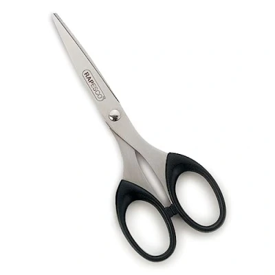Imagen de Rapesco CS6RY0B1 Tijeras de Acero Inoxidable 16cm, Negro