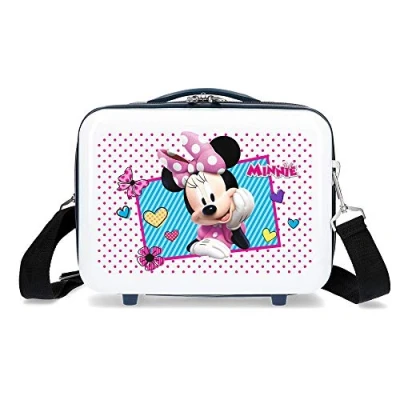 Imagen de Disney Enjoy Minnie Icon Nececer Adaptable Azul 29x21x15 cms ABS