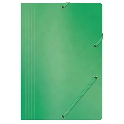 Imagen de OFFICE PRODUCTS Carpeta con banda elástica, A4, 390 g/m², color verde