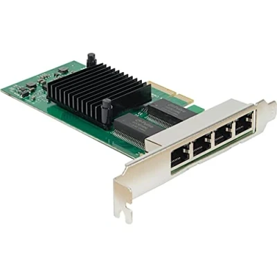 Imagen de Inter Tech Adaptador de Red Gigabit PCIe Argus ST 7238 x4 v2.0 Quad