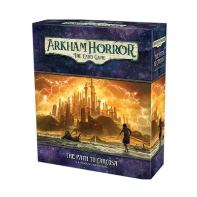 Imagen de Fantasy Flight Games, Arkham Horror The Card Game: Path to Carcosa Campaign Expansion, Juego de Mesa, a Partir 14 años, 1 4 Jugadores, 60 120 Minutos Tiempo Juego, Multicolor (FFGAHC68)