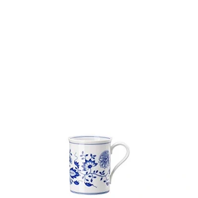 Imagen de Hutschenreuther 02001 720002 15505 Taza con asa, 0,30 L, diseño de cebollas, Color Azul