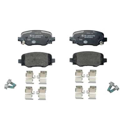 Imagen de HELLA 8DB 355 025 481 Juego de pastillas freno con avisador acústico desgaste tornillos pinza accesorios JEEP: Renegade SUV