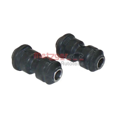 Imagen de METZGER 52025849 Silentblock brazo de Suspension KIT + Eje trasero, exterior 69,5 Rodamiento caucho metal para oscilante longitudinal