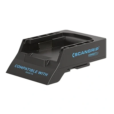 Imagen de Scangrip. Conectores para baterías de 18 V MAKITA