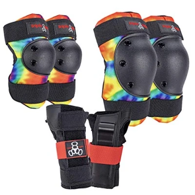 Imagen de Triple 8 Saver Series Juego de 3 almohadillas Tie Dye