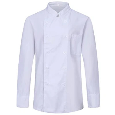 Imagen de MISEMIYA Chaqueta Cocinero Hombre de Chef Uniforme Hosteleria Ref.842 4XL, Chaquetas 842 Blanco