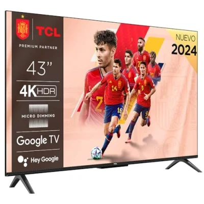 Imagen de TCL TV LED 43P61B 4K HDR Google