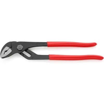 Imagen de Knipex Tenaza de agarre con articulación acanalada negro atramentado, recubiertos plástico 250 mm 89 01