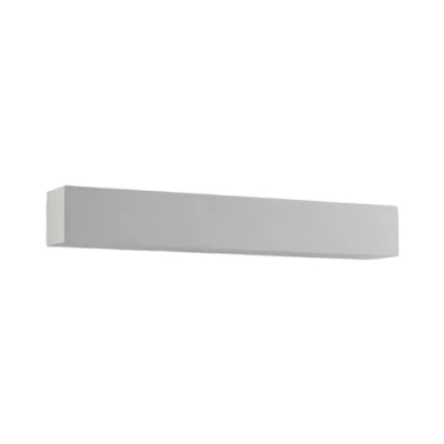 Imagen de Aplique de pared Lindby Santino, 51 cm, escayola, G9, pintable