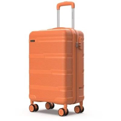 Imagen de NUMADA Maleta de Viaje Cabina 55x40x20cm (38,4L) Upfly T10 XS Apta para Ryanair con Cierre Combinación y 4 Ruedas. Mano Rígida Resistente, Ligera Interior Compartimentado Naranja