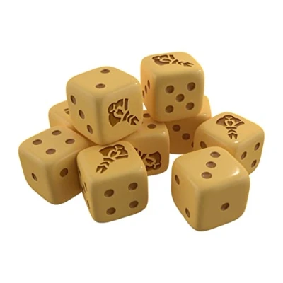 Imagen de Gale Force Nine GF9ST009 Star Trek Ascendancy: Dice Expansion Cardassian Juego de 9 Dados