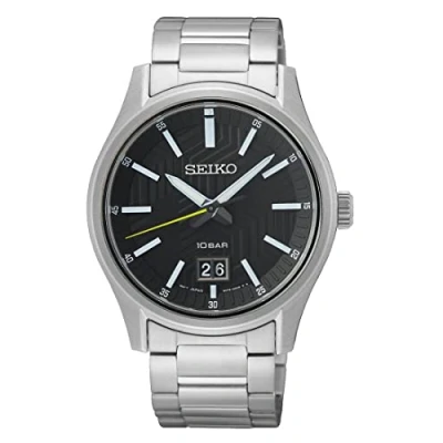 Imagen de Seiko Reloj Analógico para Hombres de Cuarzo con Correa en Acero Inoxidable SUR535P1