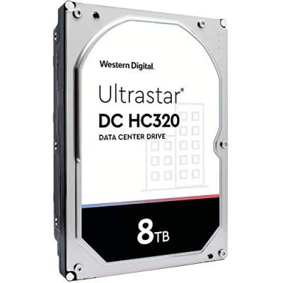 Imagen de HGST Disco duro mecánico WD Ultrastar DC HC320 (HUS728T8TALE6L4), 8 TB, 7200 rpm, SATA de 6 Gb/s, 3,5 pulgadas