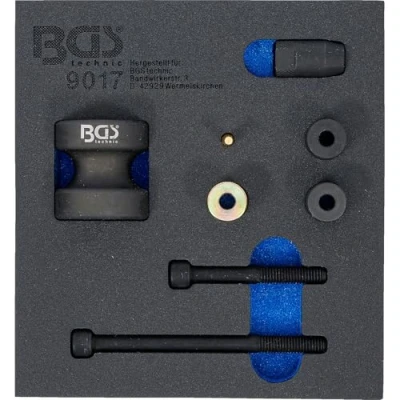 Imagen de BGS 9017 Bandeja para carro 1/6: Juego desmontar inyectores motores con inyección directa de gasolina BMW