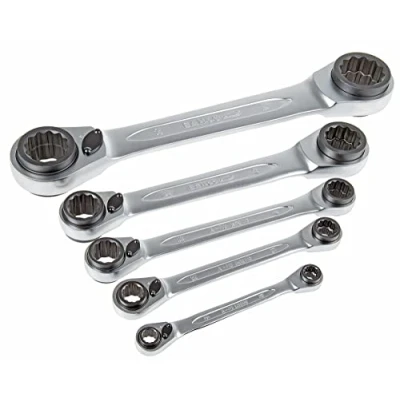 Imagen de Bahco S4RM/5T Jgo 3 Ll. Estr Pl Carraca X 5