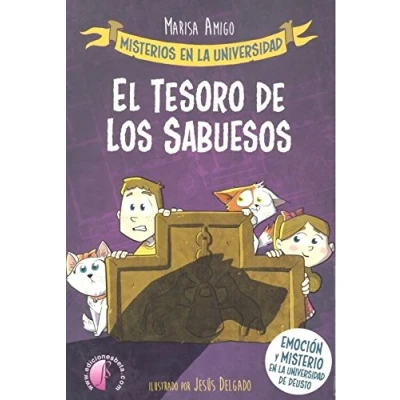 Imagen de Misterios en la Universidad. El tesoro de los Sabuesos (Cuentos)