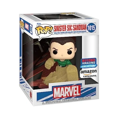 Imagen de Funko POP! Deluxe: Marvel Sinister 6 Vulture Sandman Comics Exclusivo De Amazon Figuras Miniaturas Coleccionables Para Exhibición Idea Regalo Mercancía Oficial