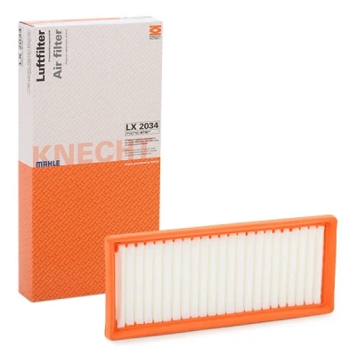 Imagen de MAHLE ORIGINAL LX 2034 Filtro de aire 36,0 111 269,0 Cartucho filtrante SMART: Fortwo II Coupé, Cabrio