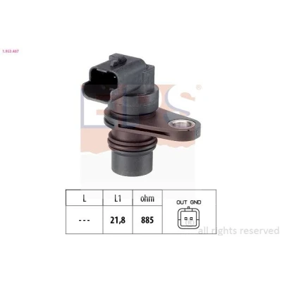 Imagen de FACET 9.0487 Sensor de revoluciones, control del motor Made in Italy OE Equivalent