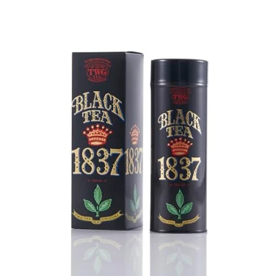 Imagen de TWG Tea 1837 Black Té Negro Frutas y Flores Lata Alta Costura, 100G Caja de Regalo Originales