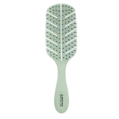 Imagen de Beter Cepillo de pelo esqueleto antitirones Natural Fiber hecho a base fibras trigo, Desenredante Antienredos y Antirotura, Peinado suave sin tirones, Para todo tipo cabellos