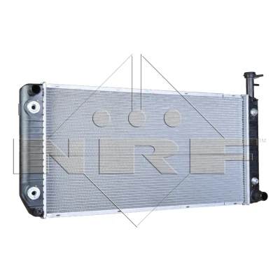 Imagen de NRF 56093 Radiador, refrigeración del motor Aluminio 864 437 23 con piezas de montaje Aletas soldadas